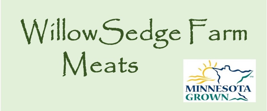 Willow Sedge Farm Meats Logo with the Minnesota Grown logo